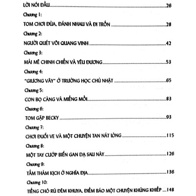 Những Cuộc Phiêu Lưu Của Tom Sawyer (Đinh Tị)