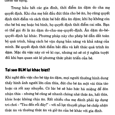 Phương Pháp Ăn Dặm Bé Chỉ Huy (Baby Led-Weaning) (Tái Bản 2021)