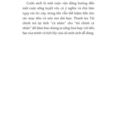 Kỹ Năng Lập Kế Hoạch Và Quản Lý Tài Chính Cá Nhân Trong 30 Ngày