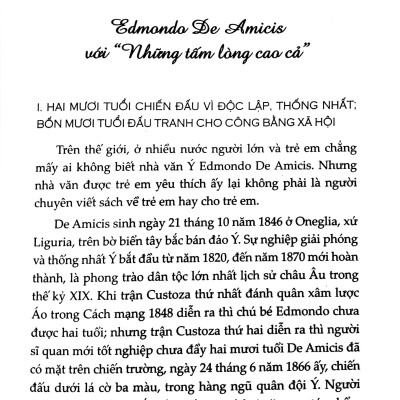 Những Tấm Lòng Cao Cả (Tái Bản)