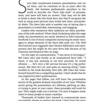 The Presentation Secrets Of Steve Jobs: How To Be Insanely Great In Front Of Any Audience