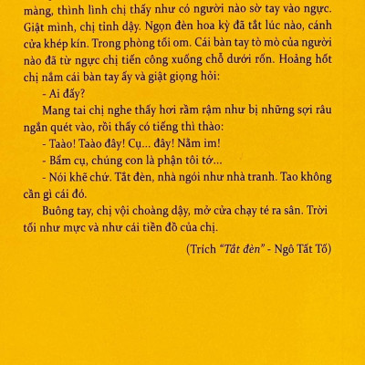 Tác Phẩm Văn Học Trong Nhà Trường - Tắt Đèn