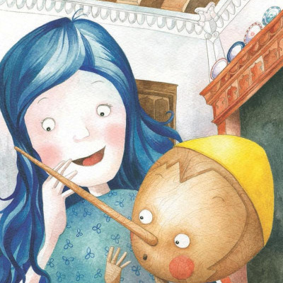 Pinocchio Illustrated Gift Book