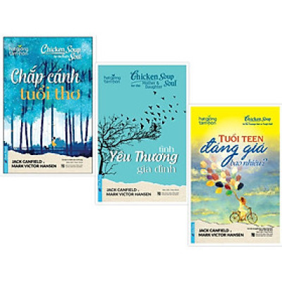 Combo Chắp cánh tuổi thơ + Tình yêu thương gia đình + Tuổi teen đáng giá bao nhiêu - Bản Quyền