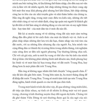 Vòng Quanh Châu Á - Nam Kỳ, Trung Kỳ, Bắc Kỳ (AL)