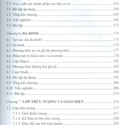 Giáo Trình Lập Trình Hướng Đối Tượng - TS. Nguyễn Văn Hậu (Chủ biên), TS. Đào Anh Hiển, ThS. Nguyễn Hữu Đông