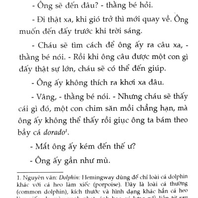 Ông Già Và Biển Cả (Tái Bản 2018)