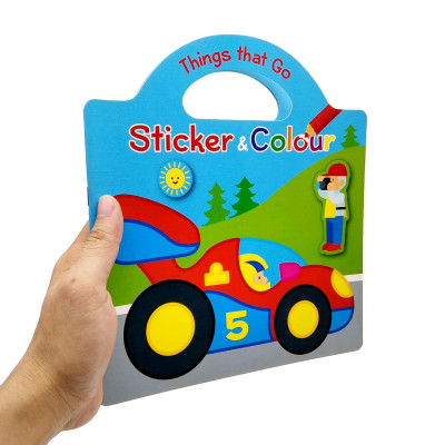 Things That Go Sticker & Colour: Cars