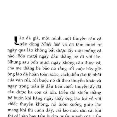 Ông Già Và Biển Cả (Tái Bản 2018)