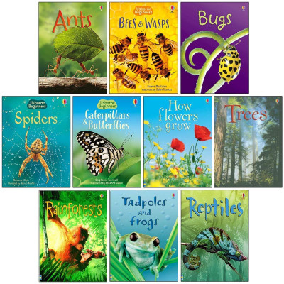 Sách thiếu nhi tiếng Anh - Usborne Beginners Nature  Children Collection 