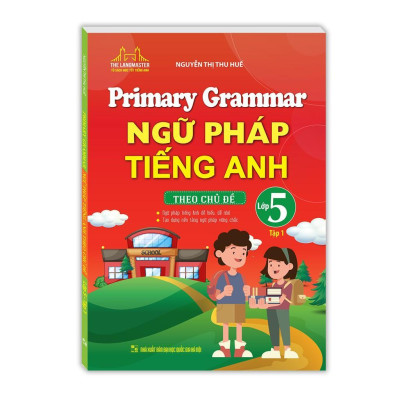 Sách - Ngữ Pháp Tiếng Anh Theo Chủ Đề Lớp 5 - Có Đáp Án - Combo 2 Tập - Minh Thắng