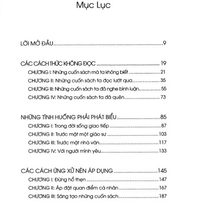 Làm Sao Nói Về Cuốn Sách Chưa Đọc