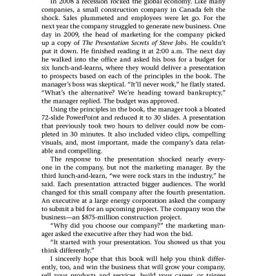 The Presentation Secrets Of Steve Jobs: How To Be Insanely Great In Front Of Any Audience