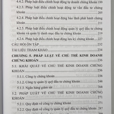 Sách - Giáo Trình Luật Chứng Khoán