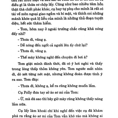 Những Cuộc Phiêu Lưu Của Tom Sawyer (Đinh Tị)