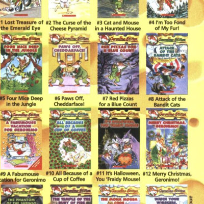 Geronimo Stilton A Cheese Colored Camper (No. 16)