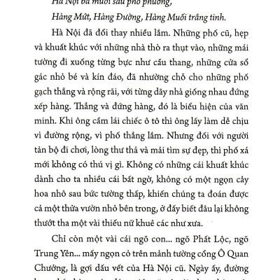 Hà Nội 36 Phố Phường (Tái Bản)