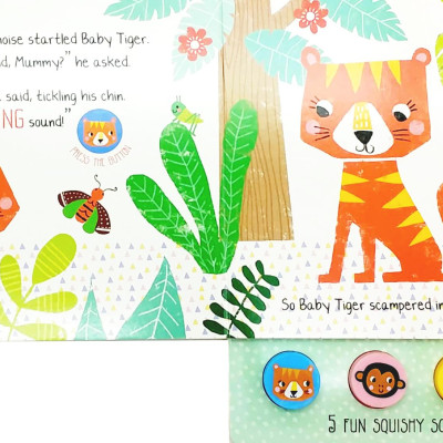 What Did Tiger Hear? - Press And Play Sound Book