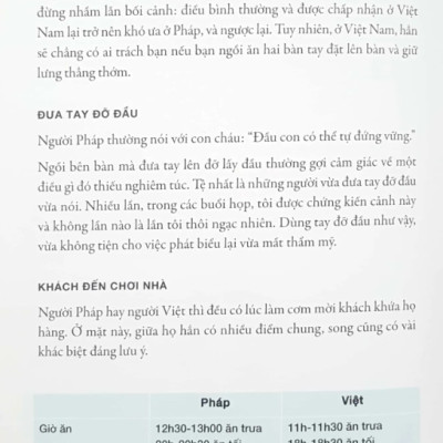 Thanh Lịch Như Người Pháp Hiếu Khách Như Người Việt