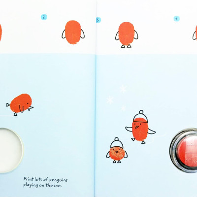 Usborne Minis: Finger Printing Christmas