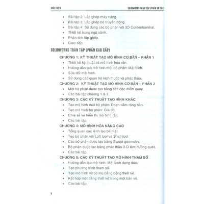 Combo 2 cuốn Solidworks Toàn Tập (Phần Sơ Cấp Và Phần Trung Cấp )