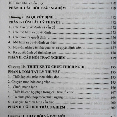 Quản Trị Học - Tóm Tắt Lý Thuyết Và Câu Hỏi Trắc Nghiệm