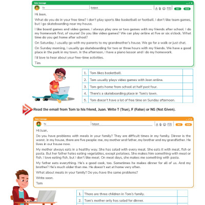 Tăng cường kĩ năng Đọc, Nghe và Giao tiếp Tiếng Anh Lớp 6