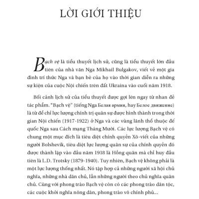 Bạch vệ (Bìa cứng)