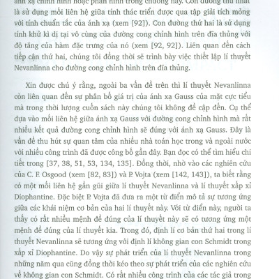 Lí Thuyết Phân Bố Giá Trị Cho Ánh Xạ Phân Hình Và Một Số Vấn Đề Liên Quan (ĐHSP)