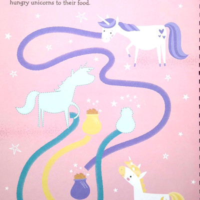 Big Sticker Activity - Unicorns