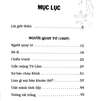 Danh Tác Văn Học Việt Nam - Truyện Ngắn Nhất Linh
