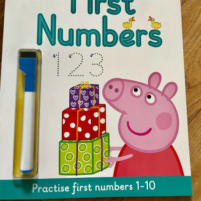 Peppa Pig - Practise With Peppa : Wipe-Clean First Numbers (Practise First Numbers 1 - 10)