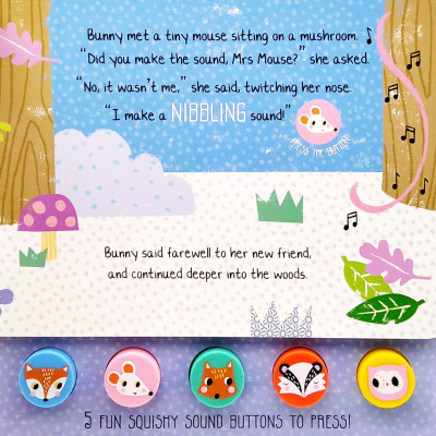 What Did Bunny Hear? - Press And Play Sound Book