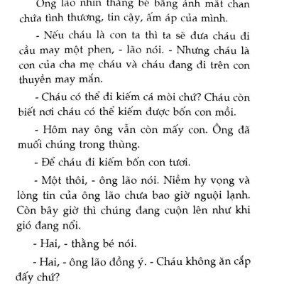 Ông Già Và Biển Cả (Tái Bản 2018)