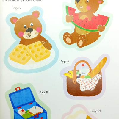 Lots To Spot Sticker Book: My Food!