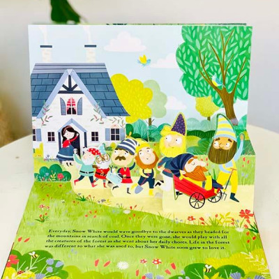 Sách thiếu nhi tiếng Anh: Snow White Fairy Tale Pop-up