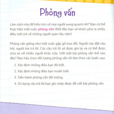 Cao Thủ Viết Lách: Trổ Tài Viết Phỏng Vấn