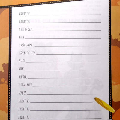 The Bad Guys Movie: The Biggest, Baddest Fill-in Book Ever!