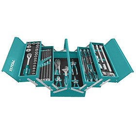 BỘ 59 CÁI CÔNG CỤ TRONG HỘP ĐỒ NGHỀ TOTAL THTCS12591 - HÀNG CHÍNH HÃNG