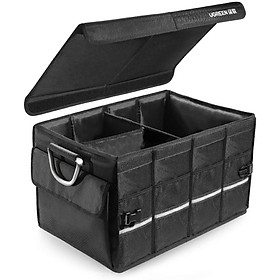 Thùng đựng đa năng size lớn bằng nhôm 52x35x30 cm đen Ugreen 256ACC80710LP Hàng chính hãng