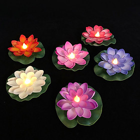 Đèn Hoa Sen Thả Nước Xài Pin