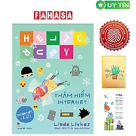 Hello Ruby - Thám Hiểm Internet - Bìa Cứng (Tặng Kèm Bookmark CÚ MÈO + SỔ TAY XƯƠNG RỒNG)