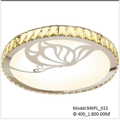 MKPL_13 Đèn mâm áp trần phale chuẩn K9 tô điểm phòng khách, đèn tô điểm trần hiện đại DT