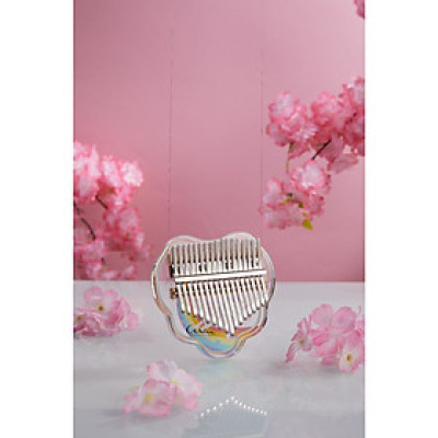 Đàn Kalimba Woim Thumb Piano Pha Lê Trong Suốt 17 Phím