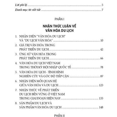 Một Số Vấn Đề Về Văn Hóa Du Lịch Việt Nam (Tái bản có sửa chữa, bổ sung)