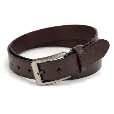 Dây Nịt Da Nam, Thắt Lưng Da Nam Kim Bảo CB_ĐK3.5_MP15 Đầu Khóa Kim Da Bò Màu Đen, Nâu, Bò