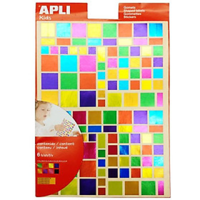 APLI_Sticker Vuông Nhiều Màu_13530
