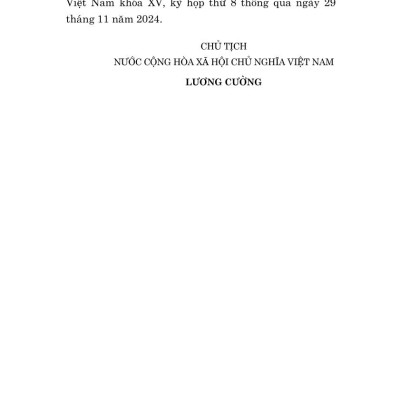 Luật phòng cháy, chữa cháy và cứu nạn, cứu hộ năm 2024 - bản in 2025