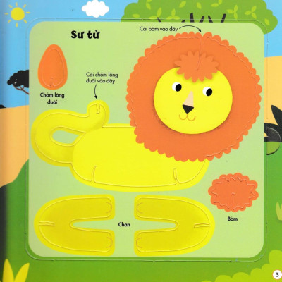 Sách Ghép Hình Phát Triển IQ - Chuyện Trong Vườn Thú