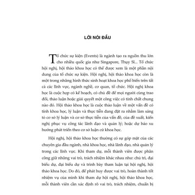 Phương pháp, kỹ năng, kinh nghiệm chủ trì, tham dự hội nghị, hội thảo khoa học (Xuất bản lần thứ hai) - bản in 2024